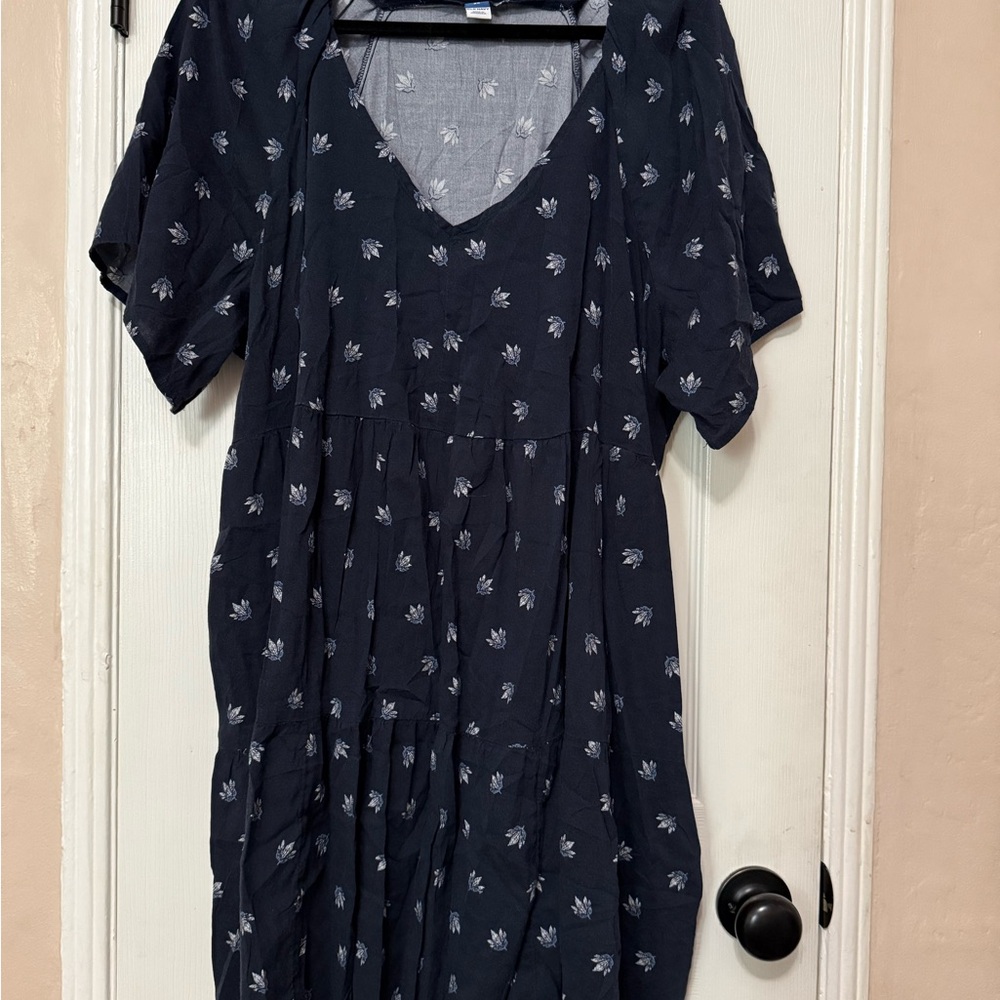 Old Navy Navy Blue Mini Dress